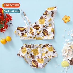 2022 new bikini spring swim halter fall sleeveless Girls