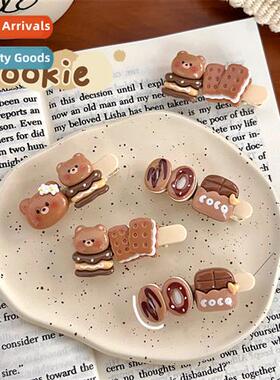 Cute Harajuku  clips cute childish cookies  accessories cute