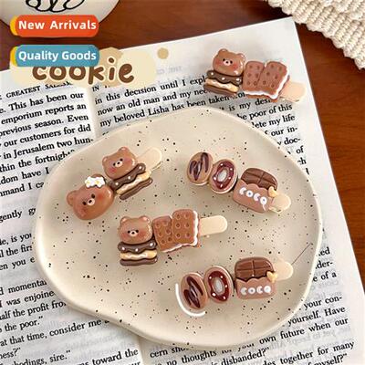 Cute Harajuku  clips cute childish cookies  accessories cute