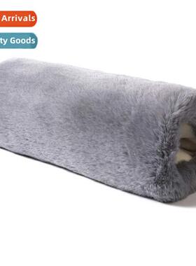 Winter lambswool warm gloves Warm plush cuffs arm sleeves h