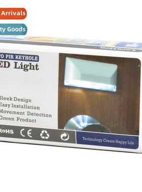 4LED Infrared Door Lock Sensor Light Light Kchen Cabinet Lig