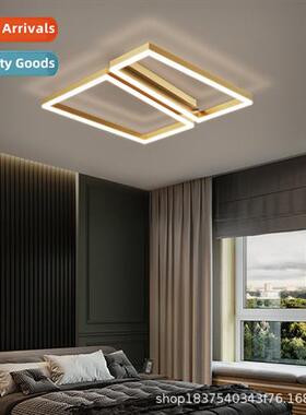 2023 new bedroom lights simple modern atmosphere all copper