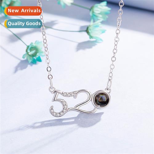 n  100 languages I love you necklace female projecti 520 nec