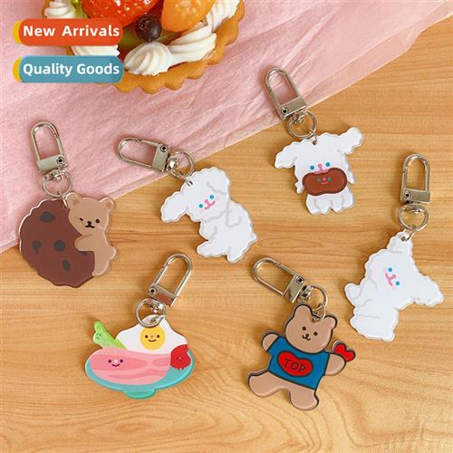 Cute Japanese love bear pendant schoolbag jewelry pendant gi
