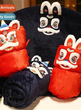 New    Rabb mascot red natial tide awake li rabb roll blanke