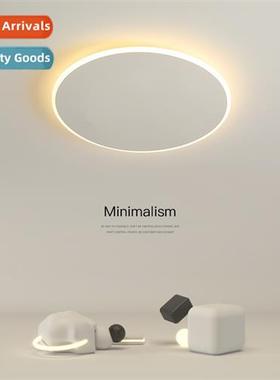 Scinavian art ultra-thin ceiling light led round room corrid