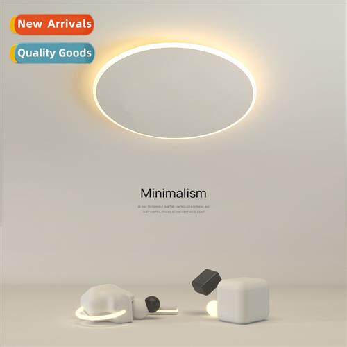 Scinavian art ultra-thin ceiling light led round room corrid