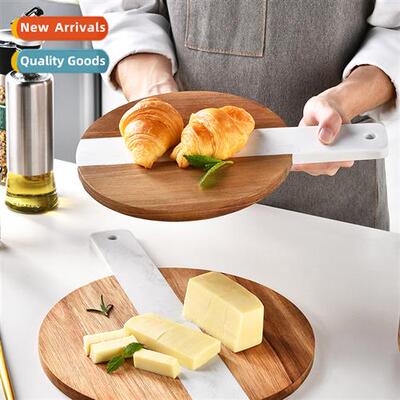 Simple Western Style Acacia Wood Vegetable Board Hheld Marbl