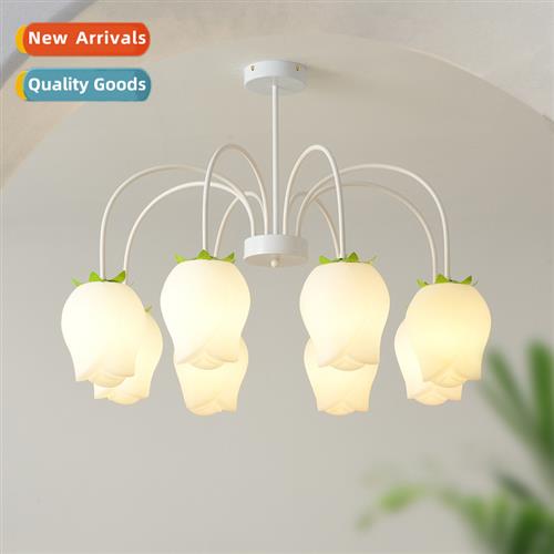 French rustic cream wind chelier living room dining room bed