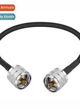 Coaxial Cable Cnector PL259 UHF Male to Male Plug Coaxial RF