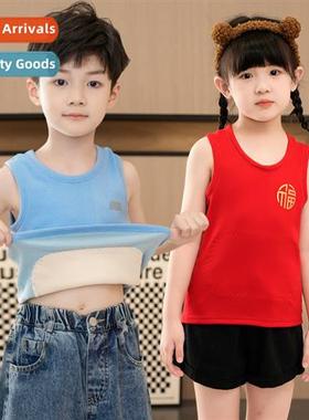 Autumn and winter new childrens belly patch warm silk unders
