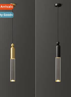 Modern light luxury  bedroom bedside lg line small chelier S