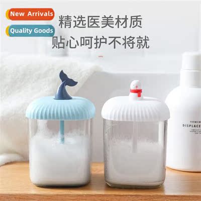 Cute bubble maker manual  foam cleanser foamer portable pres
