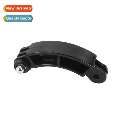 适用gopro11 short curved rod long arm helmet mount extension