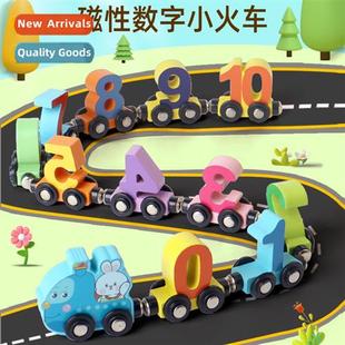 toys magnetic trumpet Childrens car educati number let early