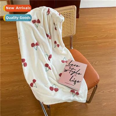 Cute carto cherry bath towel cott bath towel absorbent fast