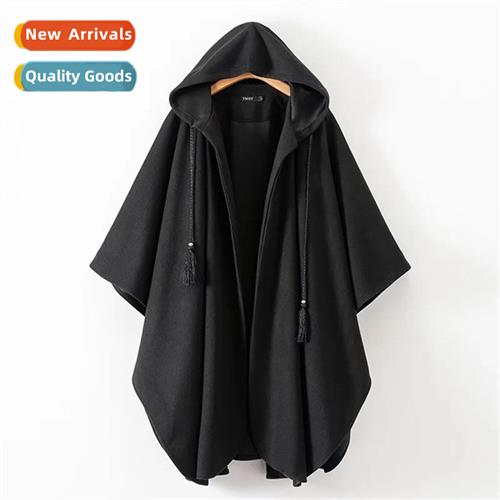 nd  dark wind tweed jacket set hip-hop lg cloak fashi cape h