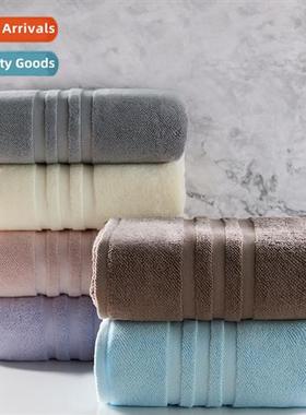 Simple five-star hotel large bath towel cott men  women hous