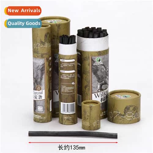 7-9mm Cott Willow Charcoal Strips Carb Branches Charcoal Pen