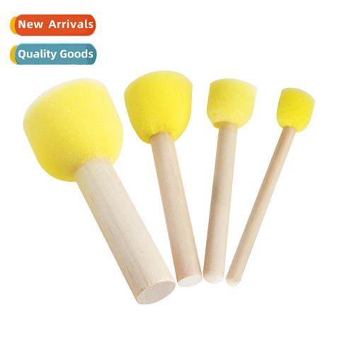 Childrens spge brush stamp 33 s set creative doodle tools ki