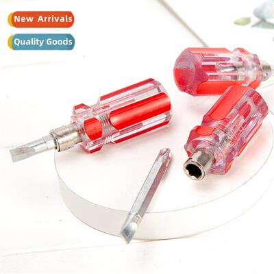 Crystal Carrot Head Dual Purpose Screwdriver Phillips One Dr