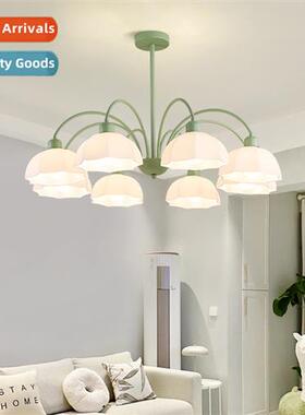 Cream wind small fresh living room lights modern simple ins