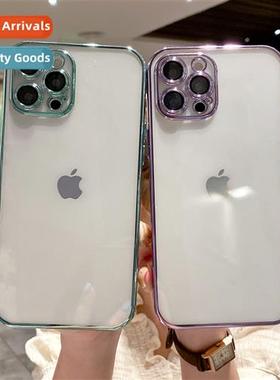 适用iPhone 15 14promax full plating tpu phone case apple 12