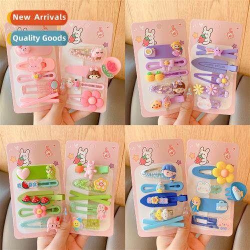Hair clips female summer children do not hurt  clip headdres