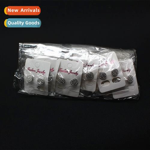 Gold-plated anti-allergy earrings earrings jewelry night mar