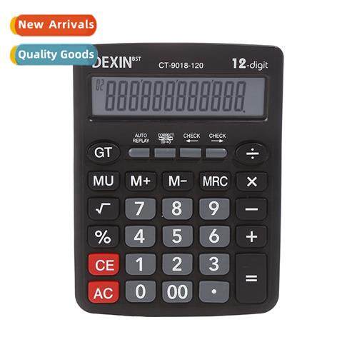 12-dig large desktop business fice calculator wh wide screen