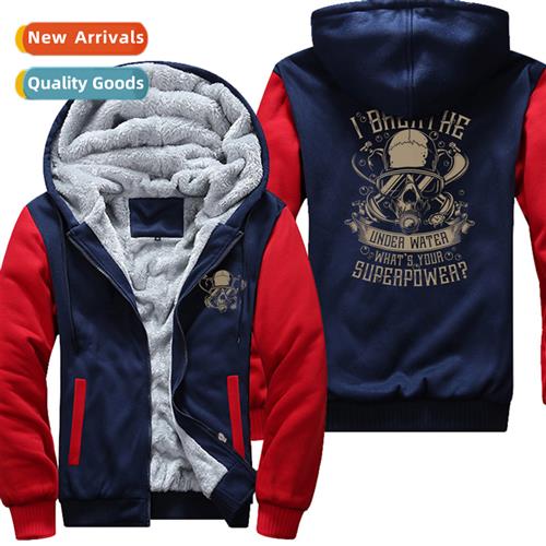 2020 Fashi Padded Thickened Hooded Sweatshirt Autumn  Winter