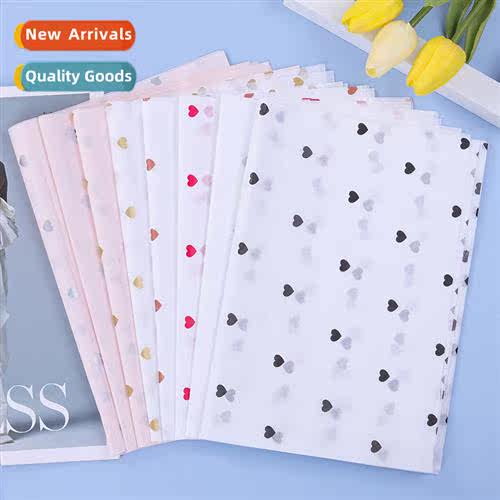 Small Peach Heart Sydney Paper Korean Color Flower Wrapping