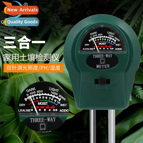 Horticulture Planting Soil Moisture Meter 3 in 1 Soil Tester