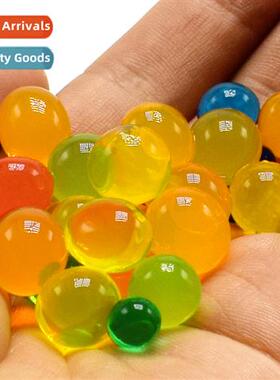 Colorful Crystal Clay Nutrial Flower Clay Foam Big Beads Abs