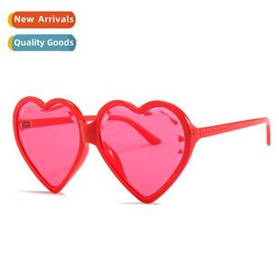57033 love large frame sunglasses women retro frame shape hu