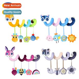 Baby toys car hanging rattles newborn plush toys colorful be