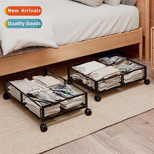 Rack Storage Wheels Foldable Underbed