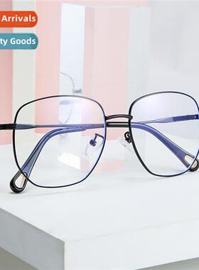 16041 nd anti-blue light flat glasses female 2019 new hundre