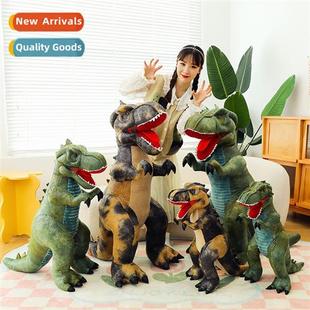 Carto simulati dinosaur plush toys for boys birthday gift co