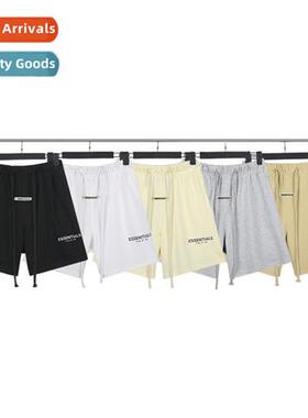 High set compound line fog shorts men  women casual sports n