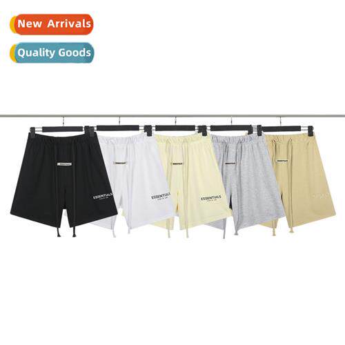 High set compound line fog shorts men  women casual sports n