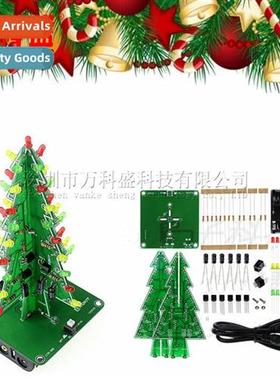 Christmas e k LED flash seven color tricolor electric DIY hm