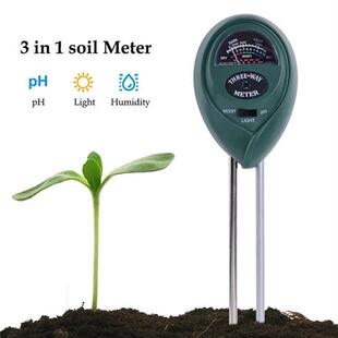 Three-in-e soil tester flower soil moisture meter gardening