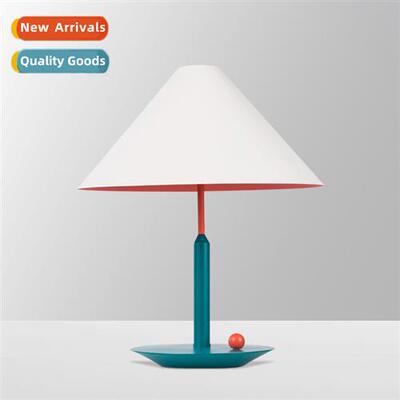 Scinavian Danish colorful table lamp simple bedside bar livi