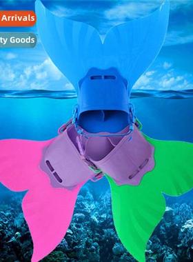 Swimming diving mermaid flippers free diving breaststroke si