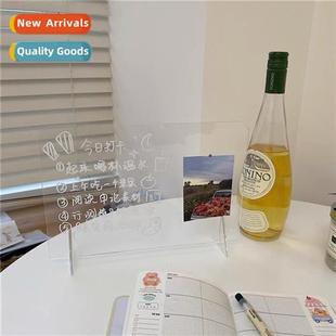 erasable acrylic notepad Korea desktop simple home wring ins
