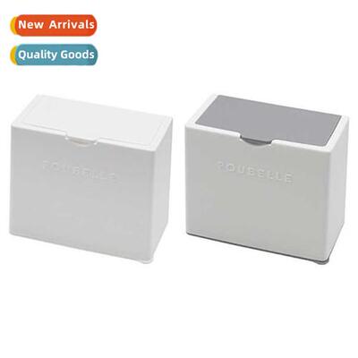 Japan Imported  Trash Can Storage Bin Plastic Trash Can Flat