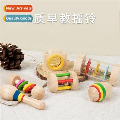 Mtessori Early Learning Wooden Baby Gnawing Teething Pacifie