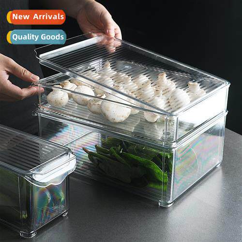 Refrigerator Plastic Fresh Storage Box Fru  Vegetable Frozen