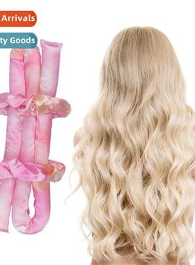 Simple Sleep Heatless Hair Curl Simulati Silk Print Spge Spo